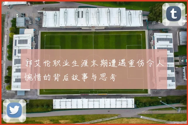 郭艾伦职业生涯末期遭遇重伤令人惋惜的背后故事与思考